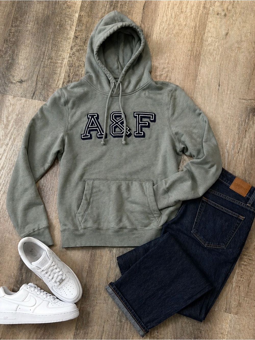 Abercrombie & Fitch Teal Sweatshirt